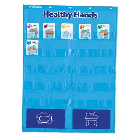 Learning Resources Healthy Hands Pocket Chart 4364